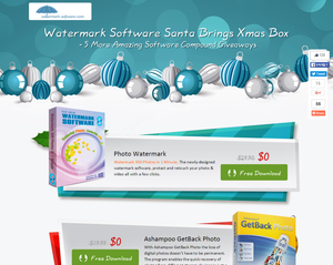 Watermark Software Santa Brings X Christmas Box