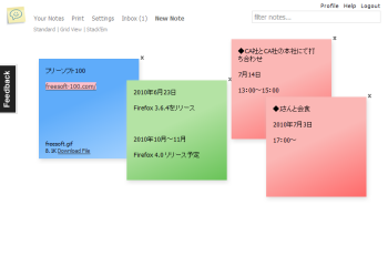 postica のスクリーンショット