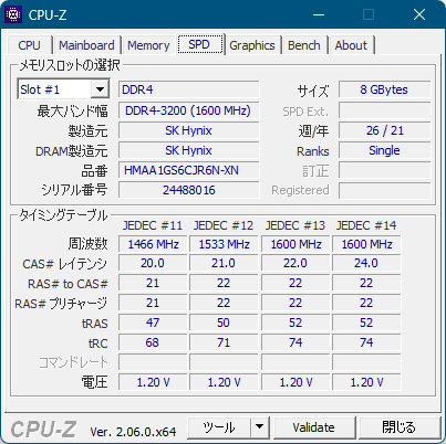 「SPD」タブ