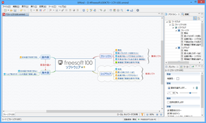 XMind Portable のスクリーンショット