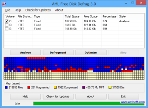 AML Free Disk Defrag