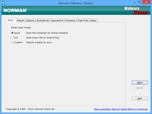 Norman Malware Cleaner