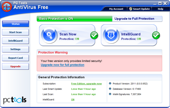 PC Tools AntiVirus Free