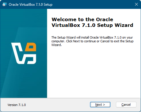 Oracle VirtualBox - インストール