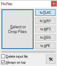 FlicFlac Audio Converter