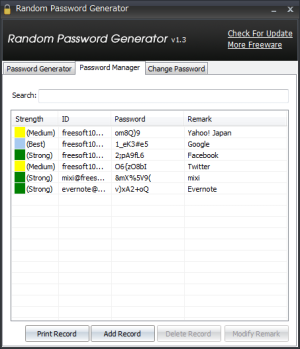 Random Password Generator