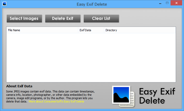 Easy Exif Delete