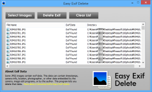 Easy Exif Delete