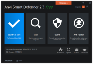 Anvi Smart Defender のスクリーンショット