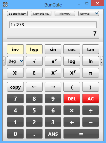 BunCalc