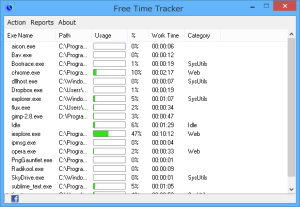 Free Time Tracker