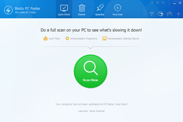 Baidu PC Faster - Home