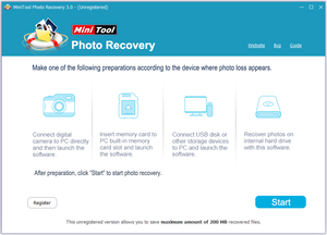 MiniTool Photo Recovery Free