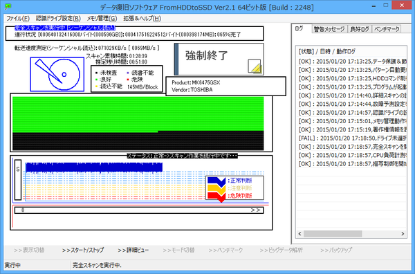 完全スキャン