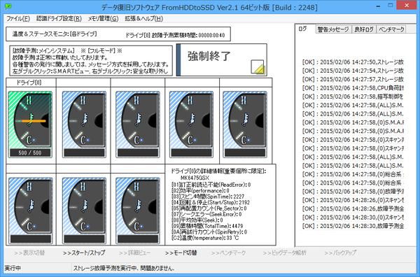 ストレージ故障予測