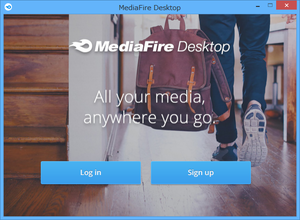 MediaFire Desktop のスクリーンショット