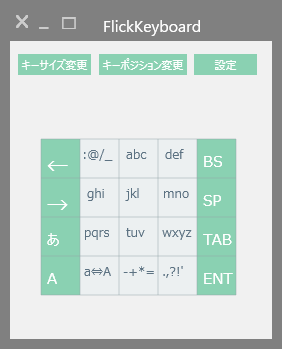 英小文字＋数字入力モード