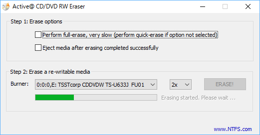 Active@ DVD Eraser