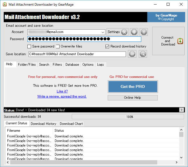 Mail Attachment Downloader