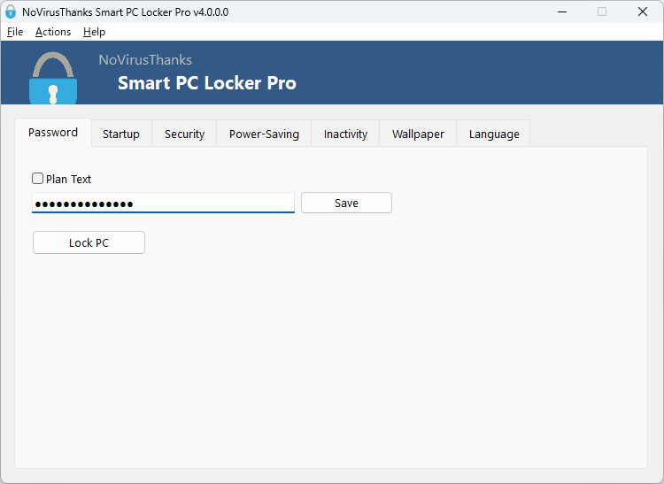 NoVirusThanks Smart PC Locker Pro のサムネイル