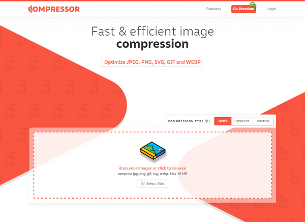 Compressor.io - トップページ