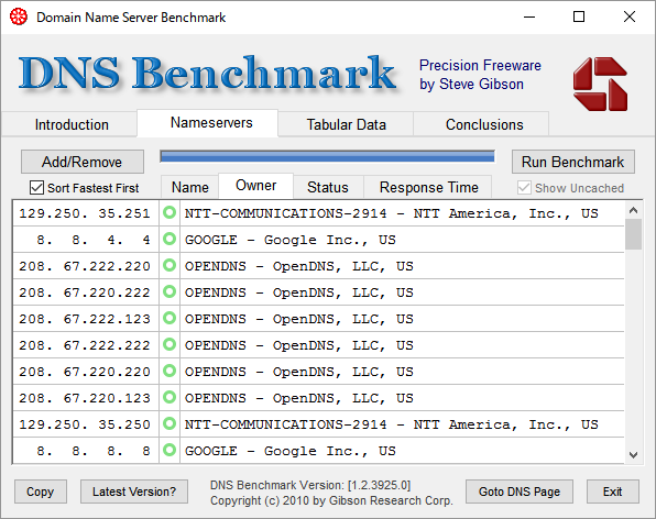 Nameservers - Owner