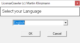 言語選択