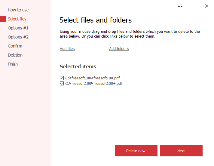 Secure File Deleter