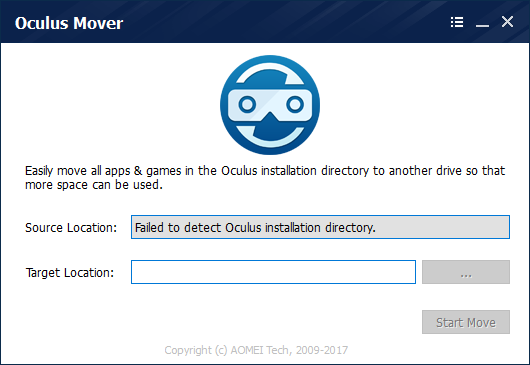 Oculus Mover Free のスクリーンショット