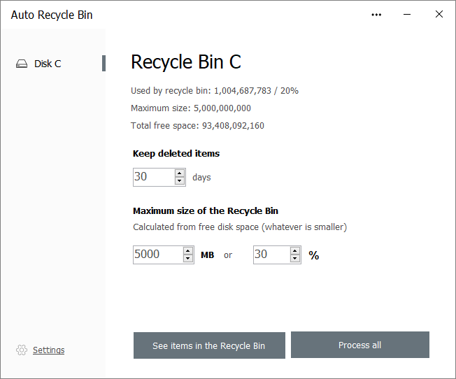 Auto Recycle Bin