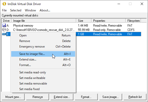 ImDisk Virtual Disk Driver