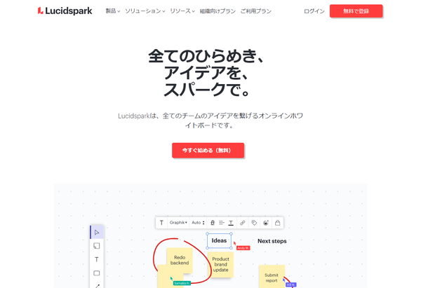 Lucidspark - トップページ