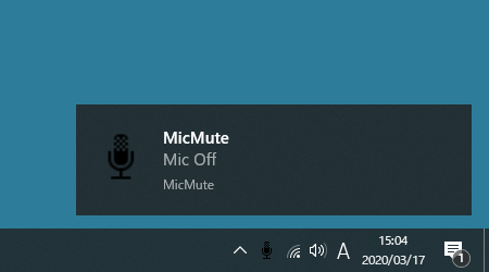 ミュート時の通知