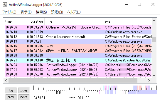 ActiveWindowLogger