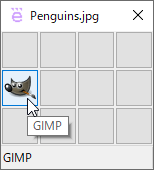 GIMP が追加された