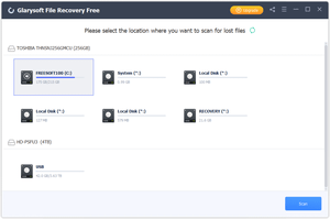 Glarysoft File Recovery