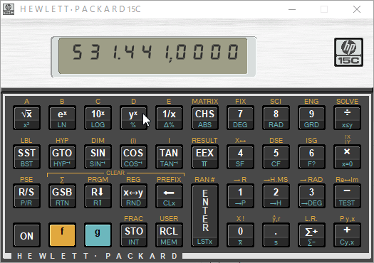 9 × 6 の計算結果