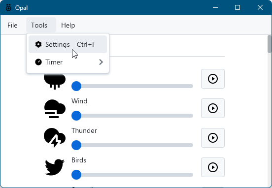 日本語化手順 - 「Tools」⇒「Settings」とクリック