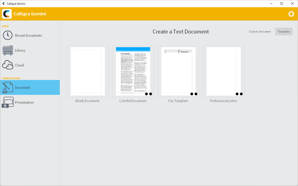 Document - Templates