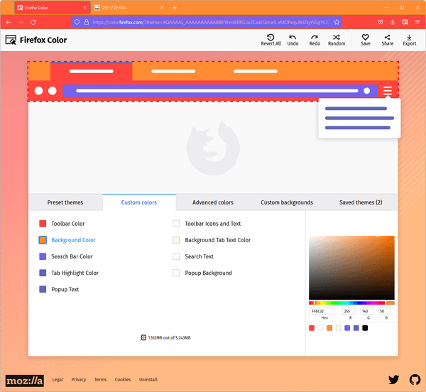 Firefox Color