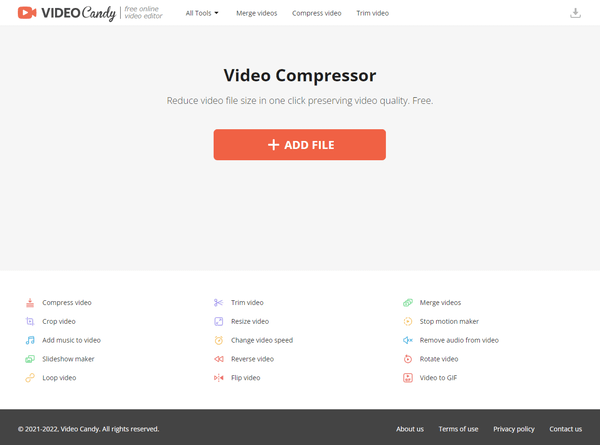 Video Compressor（動画の圧縮）