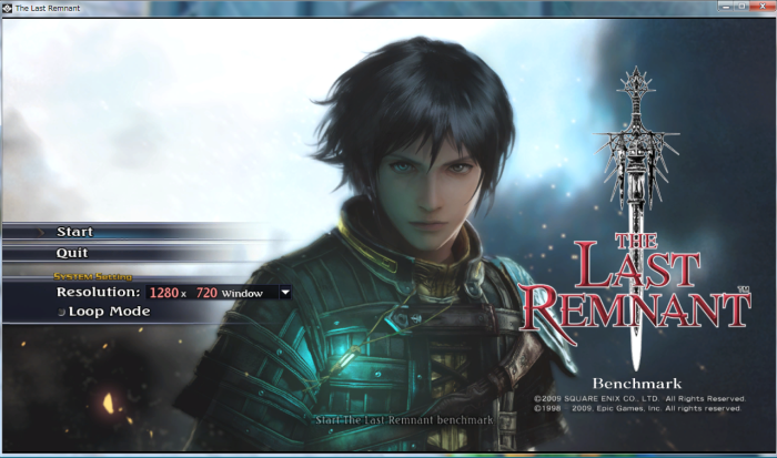 The Last Remnant Benchmark